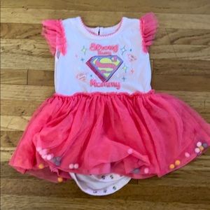 Toddler supergirl dress
